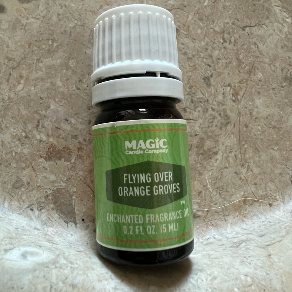 Magic Candle Company Fragrance Oil .2fl oz, Flying Over Orange Groves, Brand New